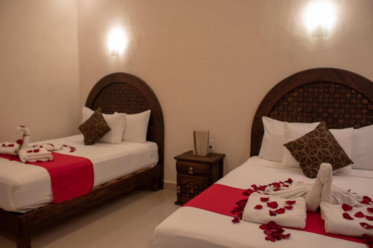 Cedro Rojo Hotell Bacalar Eksteriør bilde